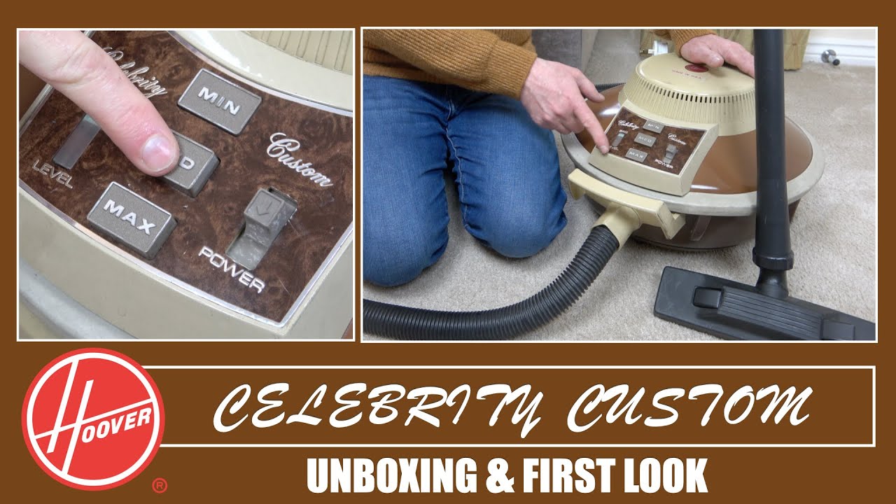 1974 Hoover Celebrity Custom S3001 Vacuum cleaner First Look