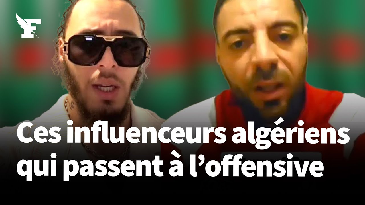 Ces influenceurs algériens, soutiens d’Alger, qui passent à l’offensive