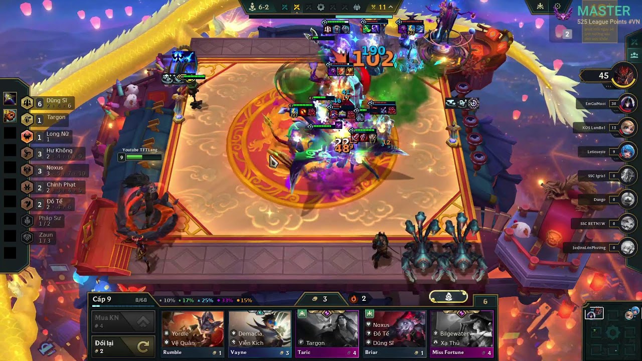 TFT Đại cao thủ leo thách đấu Day 15 :*