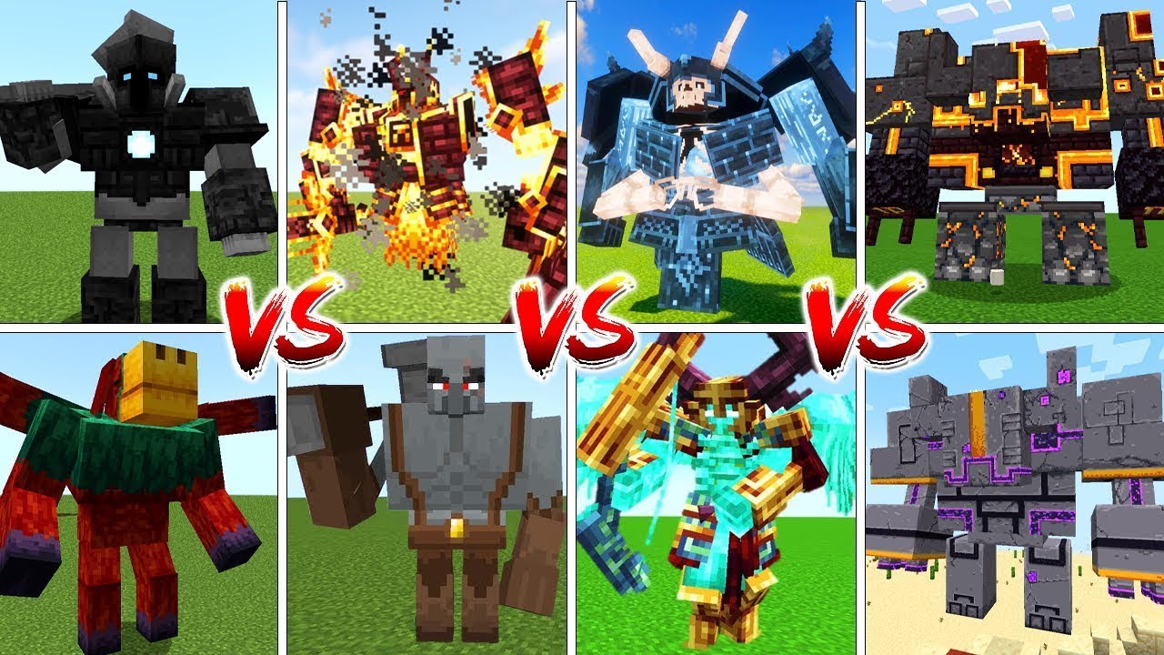 STRONGEST BOSSES Tournament - Minecraft Mob Battle