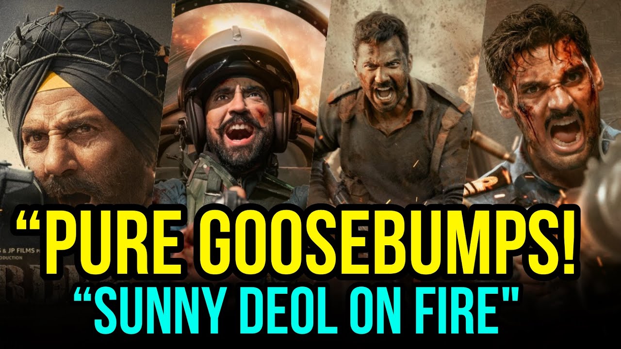 Border 2 Movie Review | Sunny Deol Ki Deshbhakti Ka Toofan 🇮🇳🔥 Varun Dhawan & Diljit Dosanjh