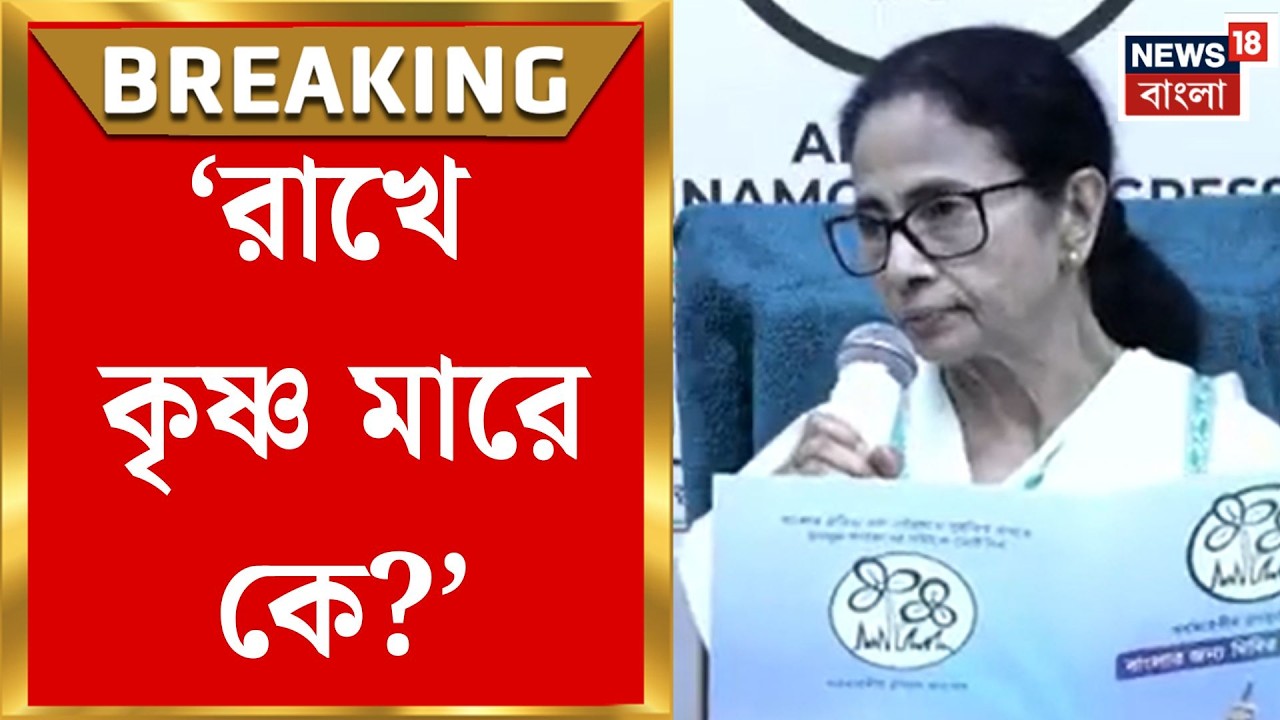 TMC Manifesto Release | 'বর্ডার থেকে টাকা, বন্দুক, ড্রাগ ঢোকাচ্ছে', হুংকার Mamata Banerjee-র