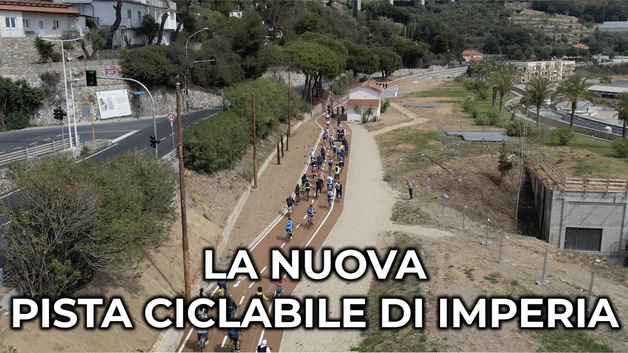In bici da San Lorenzo a Imperia,  apre in nuovo tratto della ciclovia - La diretta