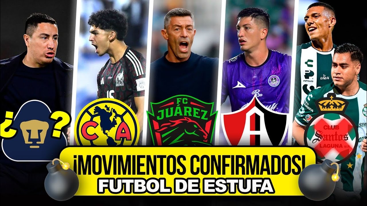 FUTBOL ESTUFA ¡CAIXINHA REGRESA! JOYA AL AMERICA? Y MAS MOVIMIENTOS EN LA LIGA MX