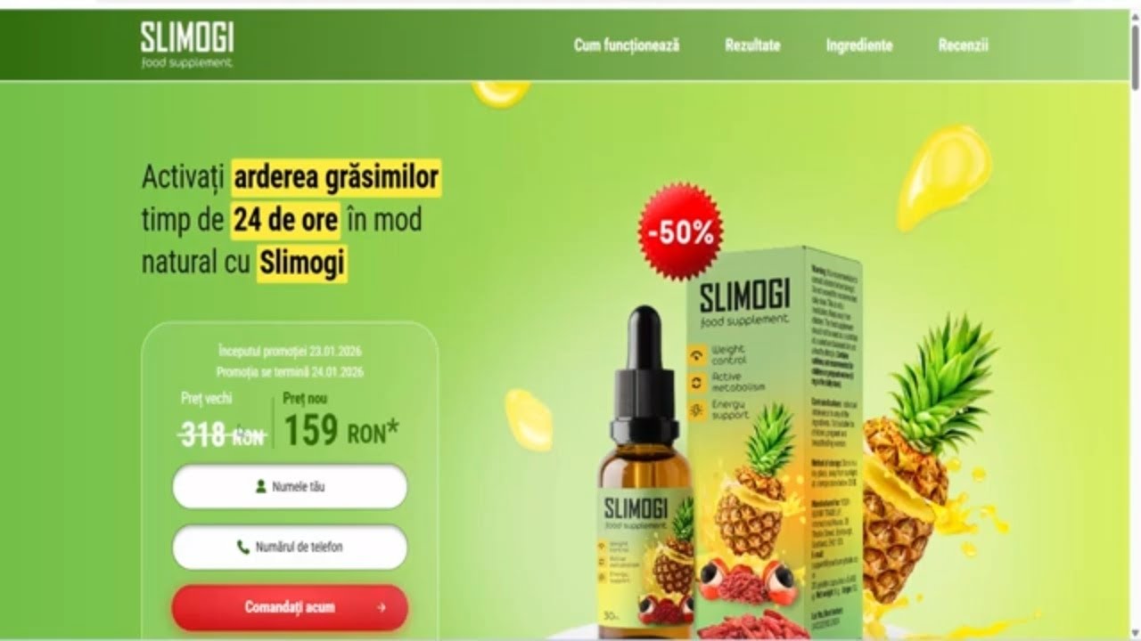 Activați arderea grăsimilor timp de 24 de ore în mod natural cu Slimogi (Romania)