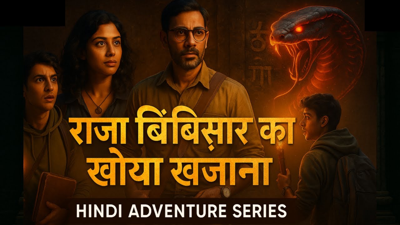 राजा बिंबिसार का खोया खजाना #hindistories #adventurestory