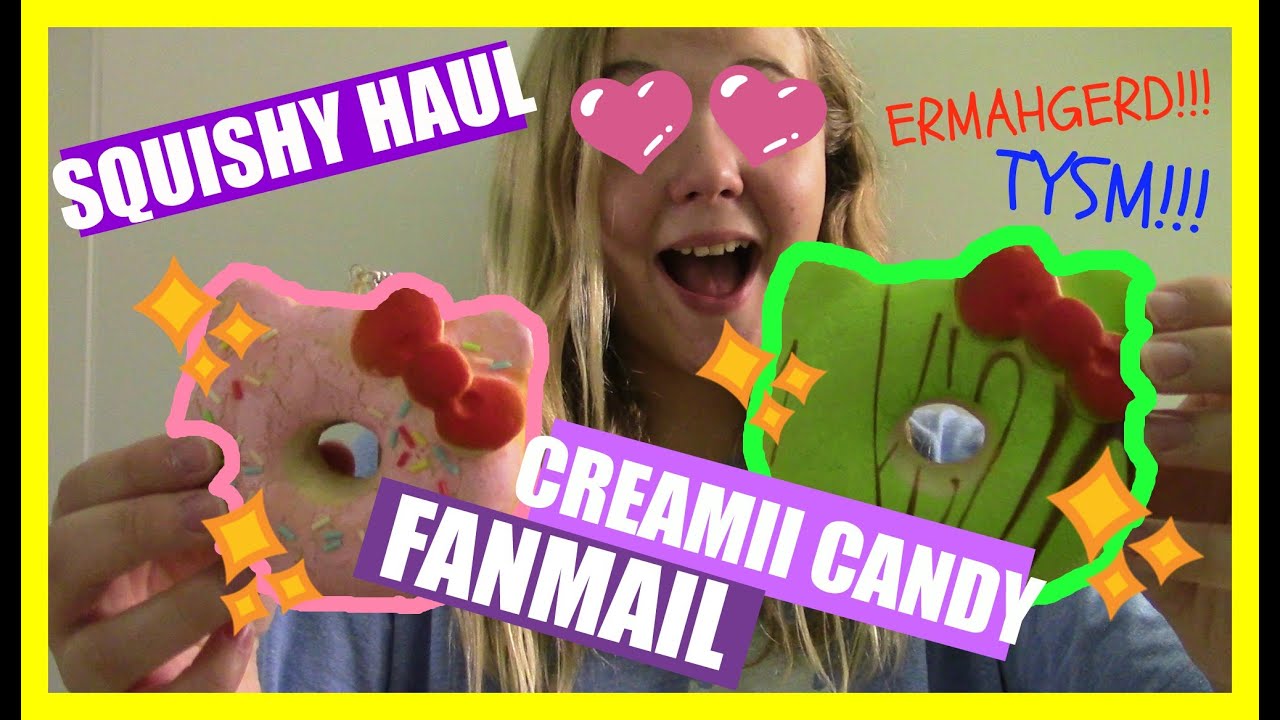 HUGE Squishy Haul! Fanmail and CreamiiCandy!
