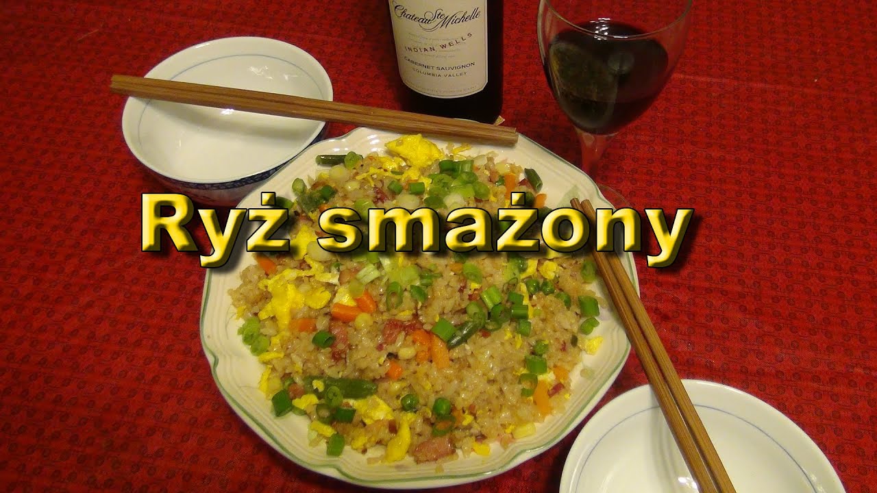 Ryż smażony z wieprzowiną
