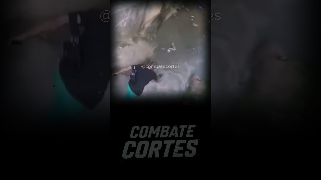 Fugiu da pol&iacute;cia pulando no esgoto #fuga