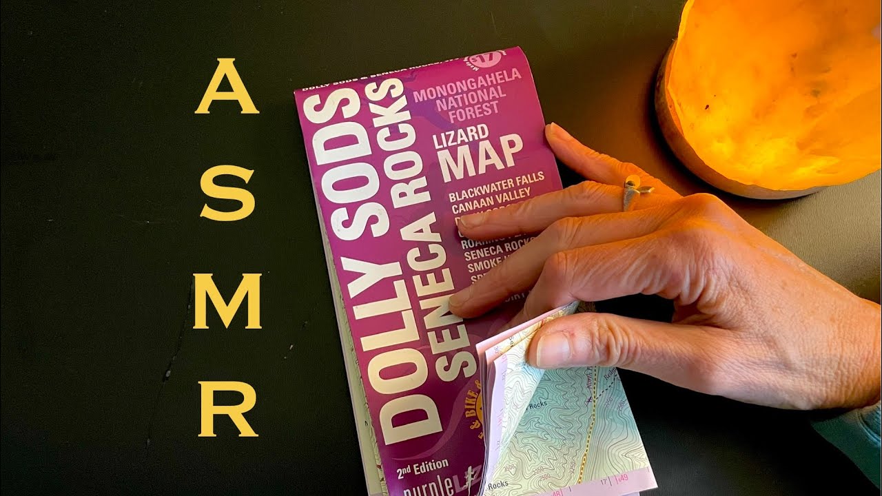 Map of Dolly Sods, Hiking, Backpacking, Camping Soft Spoken ASMR
