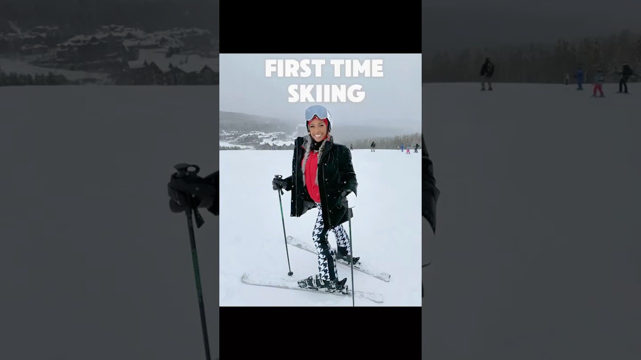 Skiing for Beginners: My experience skiing for the first time🎿 #ski #skiing #howto #colorado