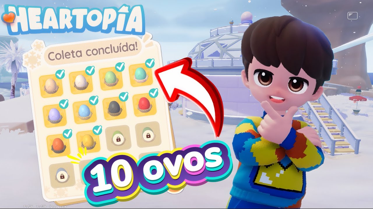 HEARTOPIA ⭐️ ENCONTRE AGORA 10 OVOS NO NOVO EVENTO!