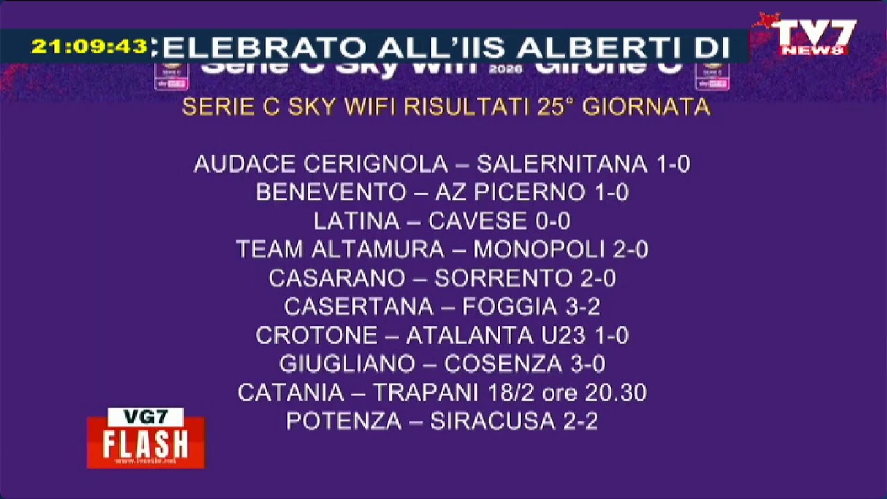 LE NEWS IN DIRETTA DI SABATO 7 FEBBRAIO 2026