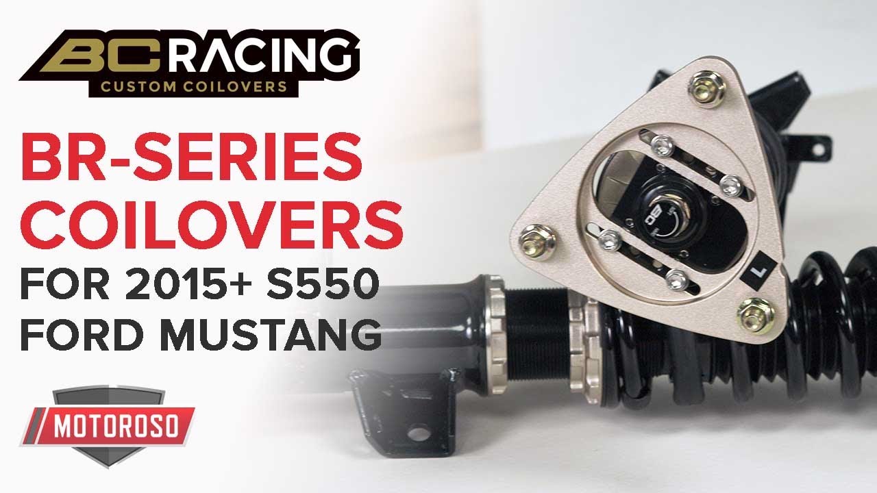 BC Racing BR Series Coilovers for the S550 Mustang - E32BR - Product Spotlight