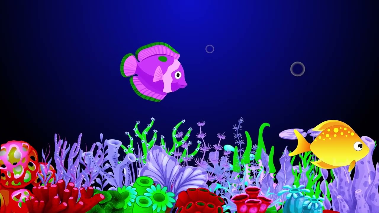 Bedtime Lullabies and Calming Undersea Animation ♫ Baby Lullaby #201