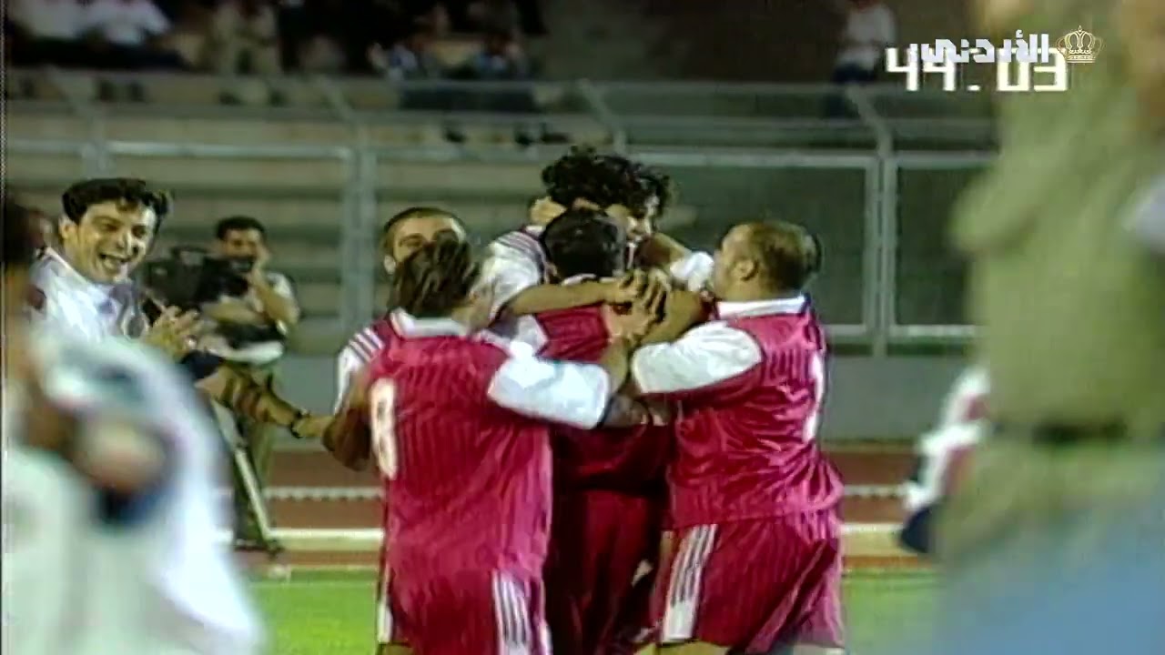 مباراة المنتخب الوطني مع نظيره اللبناني في الدورة العربية التاسعة (دورة الحسين)⚽