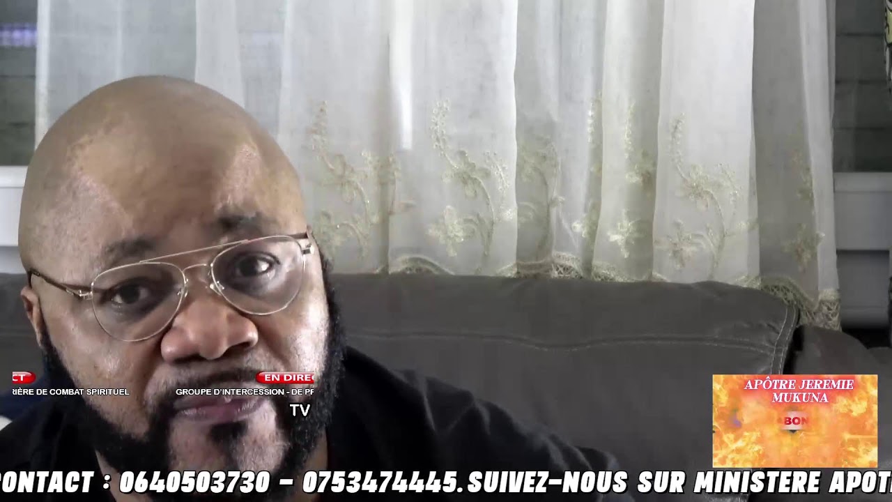 APÔTRE JÉRÉMIE MUKUNA: ARMÉE DE GUERRE / ARMÉE DE PRIÈRE D'INTERCESSION 13.03.2026