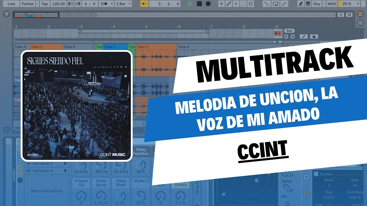 MultiTrack - Melodia De Uncion, La Voz De Mi Amado, Libertad (En Vivo) Ccint