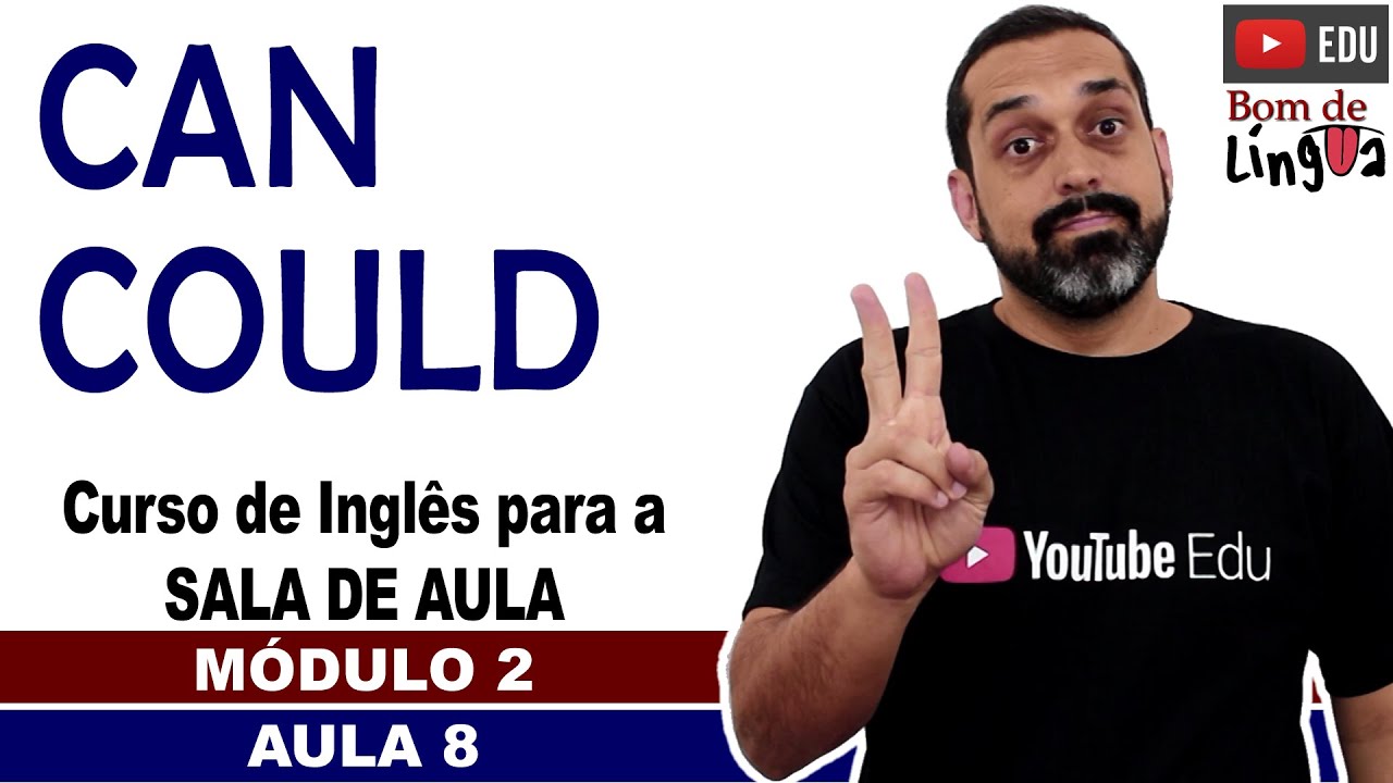 CAN e COULD com exercícios (Inglês para sala de aula)