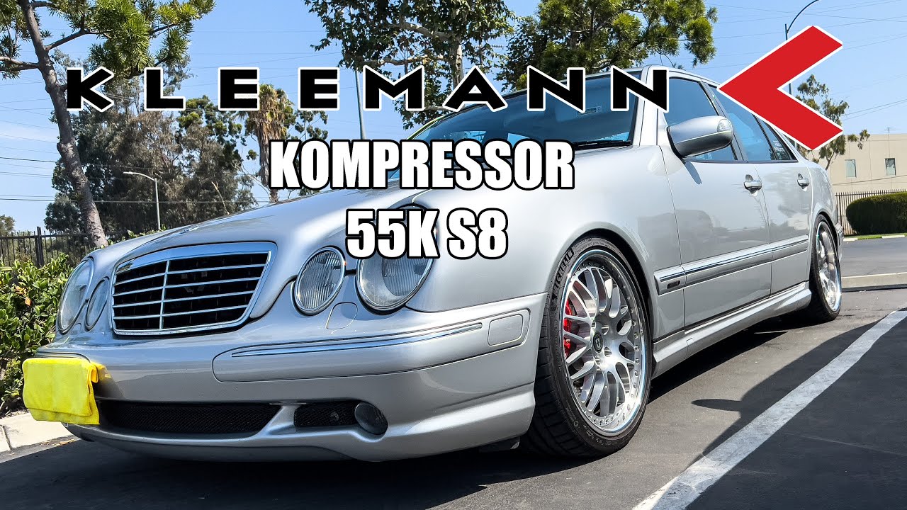 Компрессор Kleemann 55K S8 с наддувом W210 E55 AMG