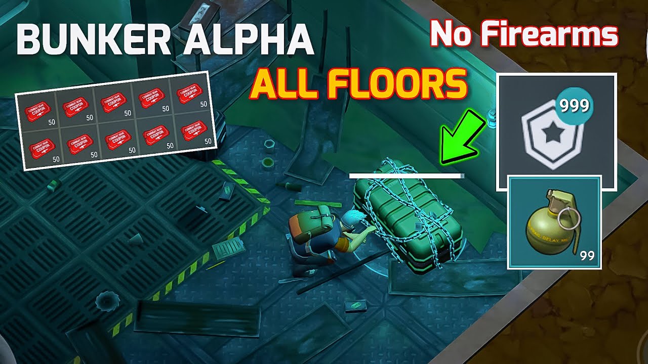 More points More Rewards! Cheapest Way To Clear All Floors Bunker Alpha | Last Day On Earth Survival
