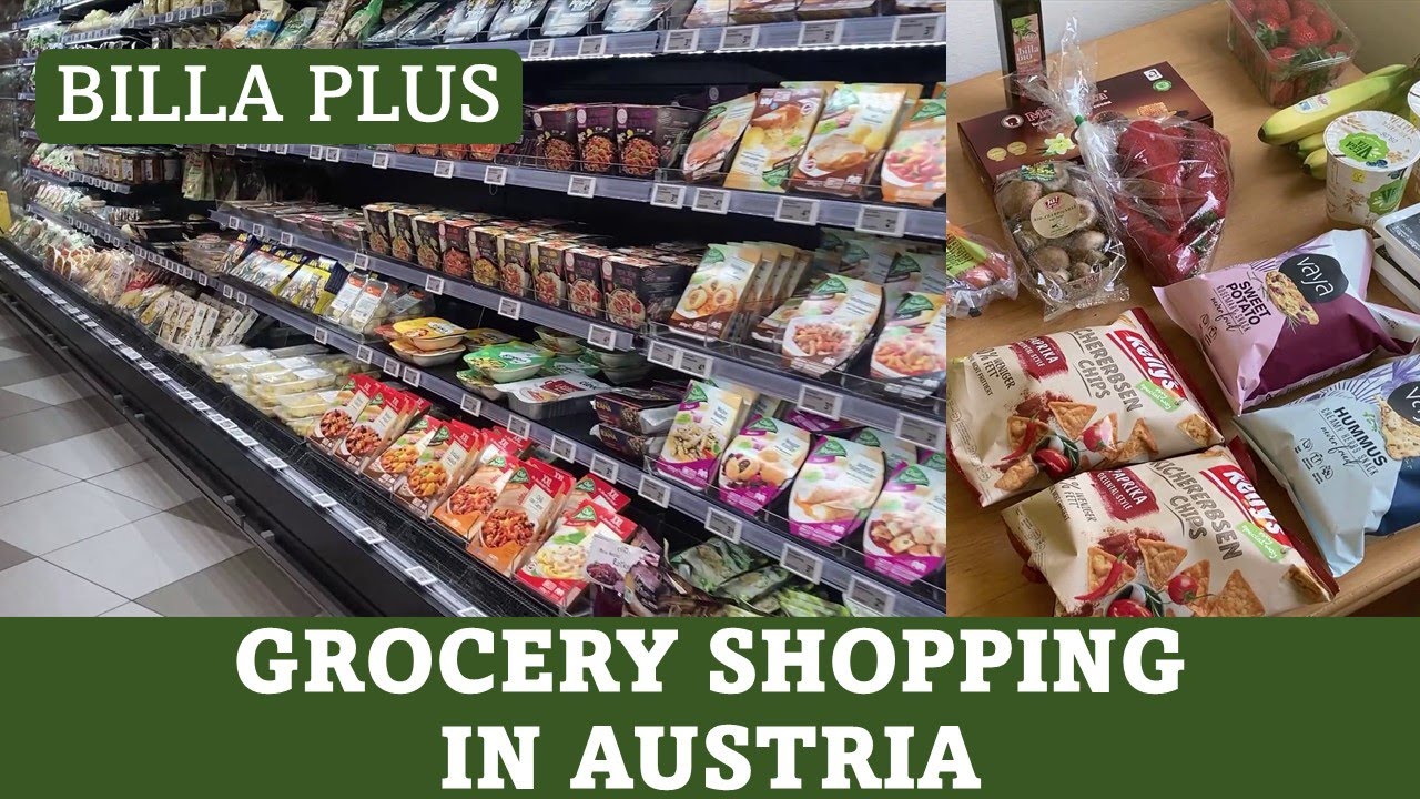 HOW TO SAVE MONEY ON GROCERIES IN AUSTRIA |  BILLA PLUS HAUL