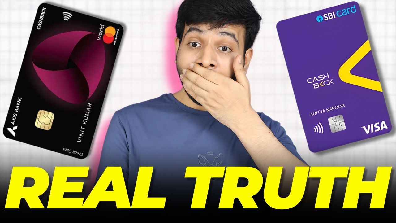 SBI Cashback v/s Axis Cashback Credit Card | Don't Fall in Trap