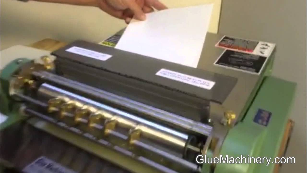 Gluing/Duplexing Paper Stock