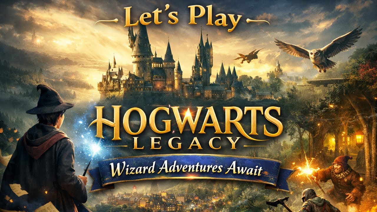 Let’s Play Hogwarts Legacy | Wizard Adventures Await