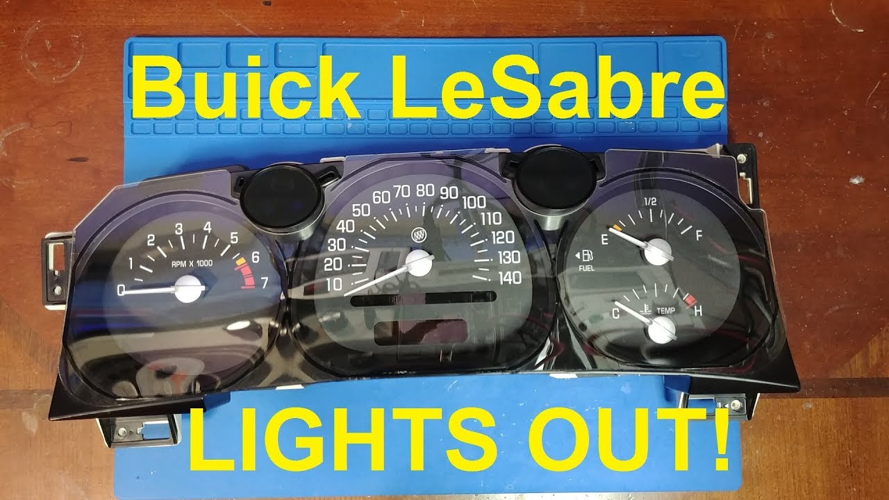 2nd chance at working again! Buick LeSabre Cluster Repair