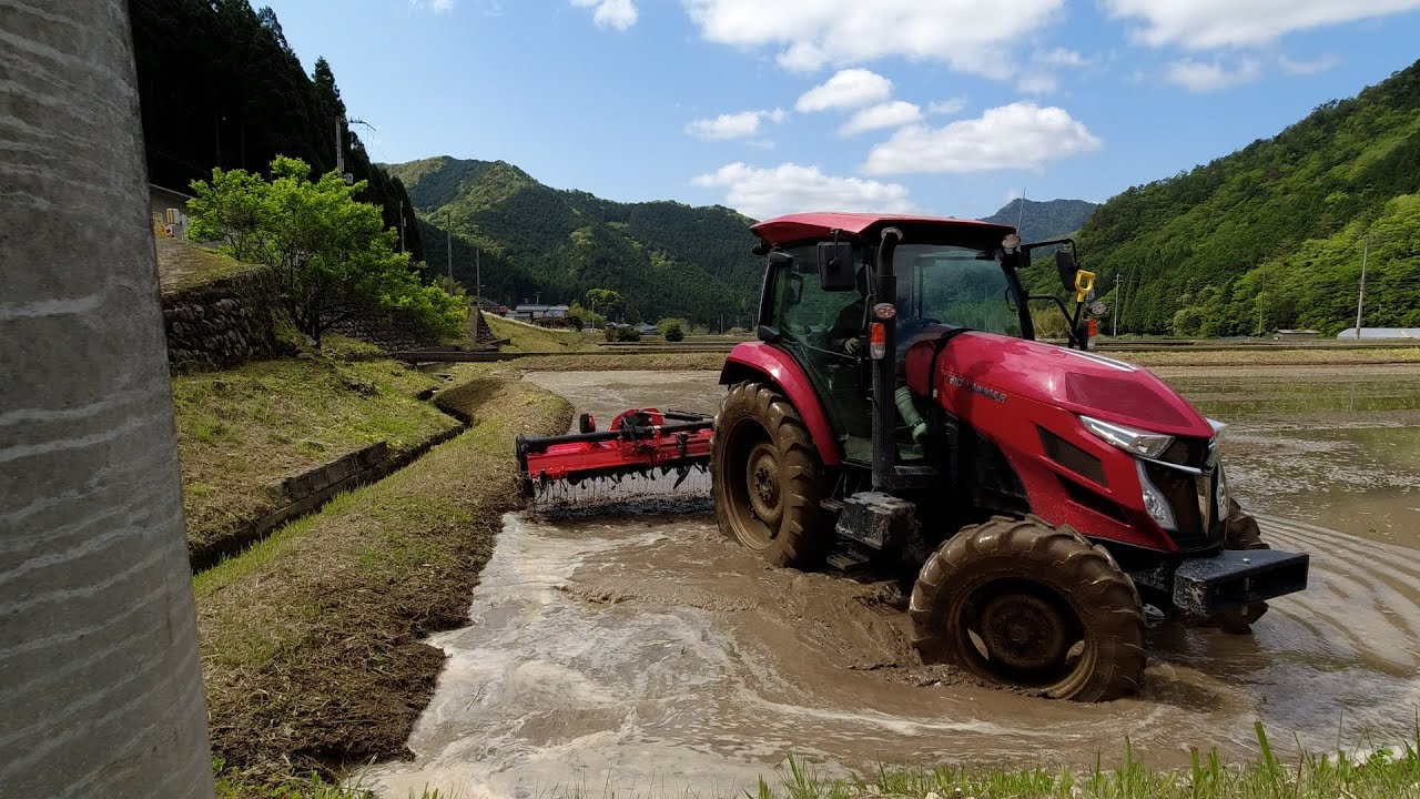 2022年代掻き開始しました。[YANMAR YT5113] ✖ [KOBASHI CYBER HALLOW TXV441]