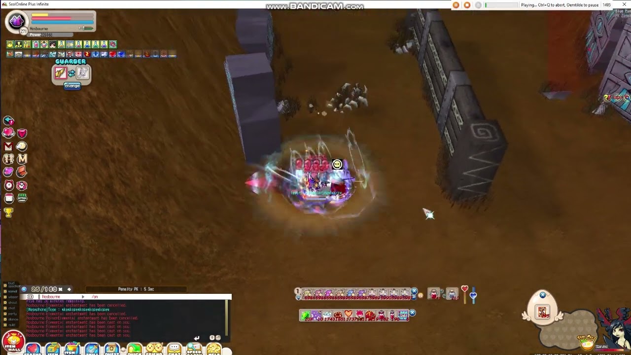 PVP Gambler VS Assassins Seal Online