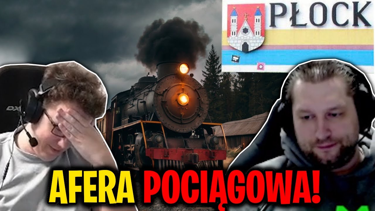 AFERA POCIĄGOWA - KTO ZABIERZE MAMM0NA DO PŁOCKA??