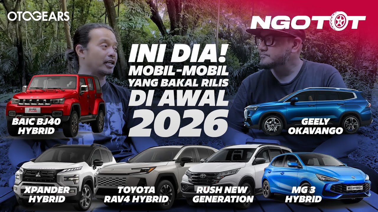 Deretan Mobil yang bakal rilis di awal 2026, Rilis di IIMS 2026 ?