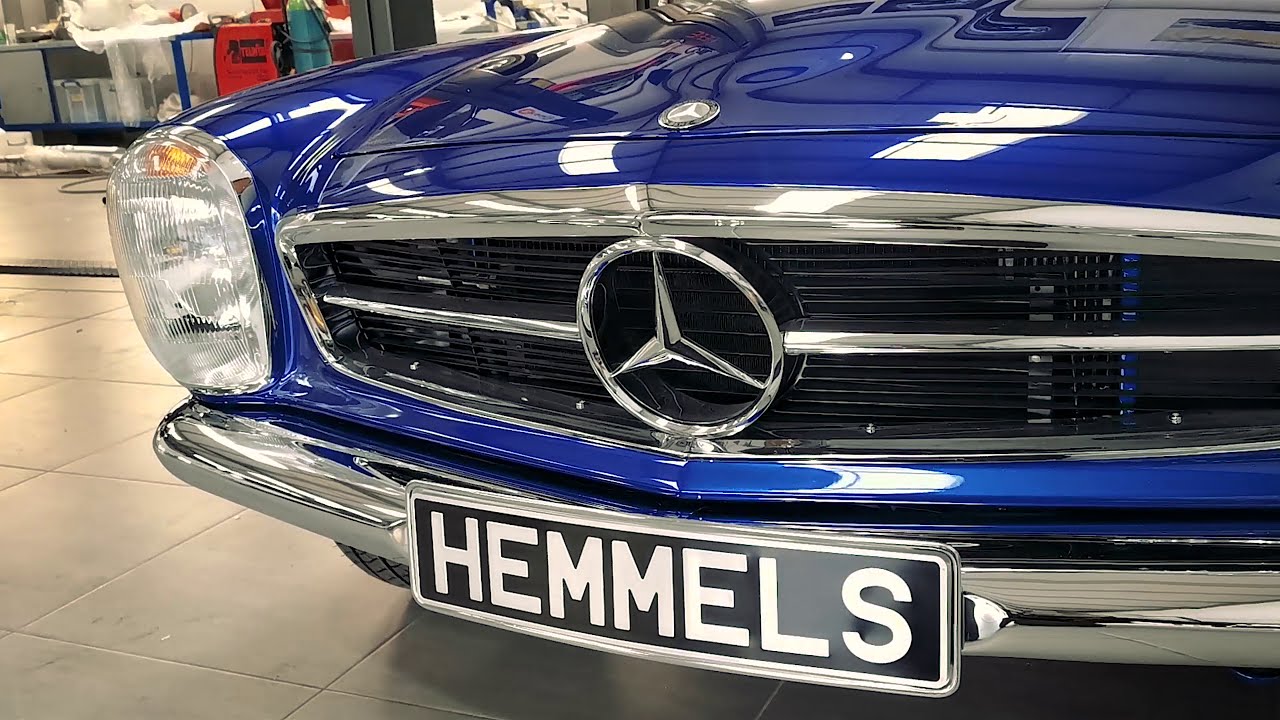Hemmels Mercedes-Benz Pagodas, 190SL Roadster & a 300SL Roadster go to London Classic Car Show