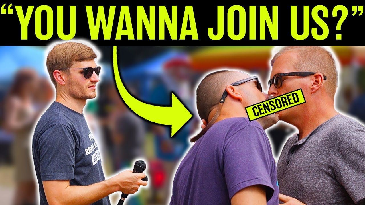 Street Preaching at YET ANOTHER Wild Gay Pride Festival!