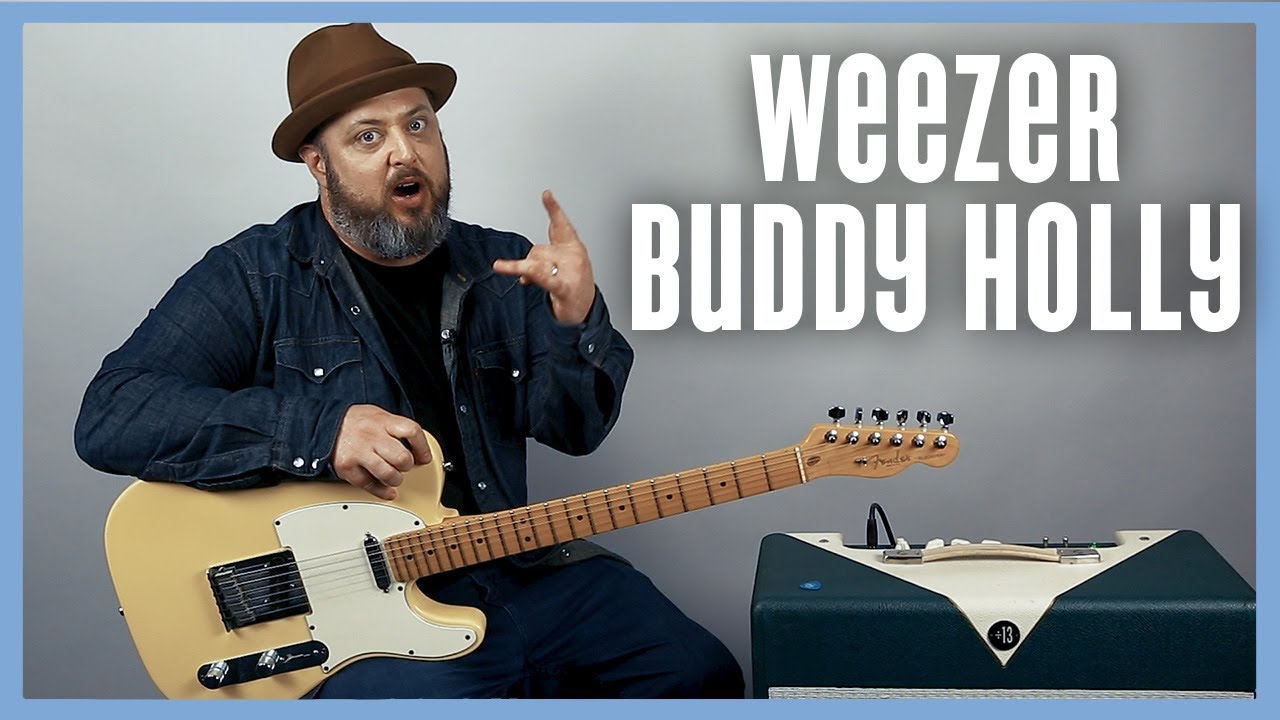Weezer Buddy Holly Guitar Lesson + Tutorial