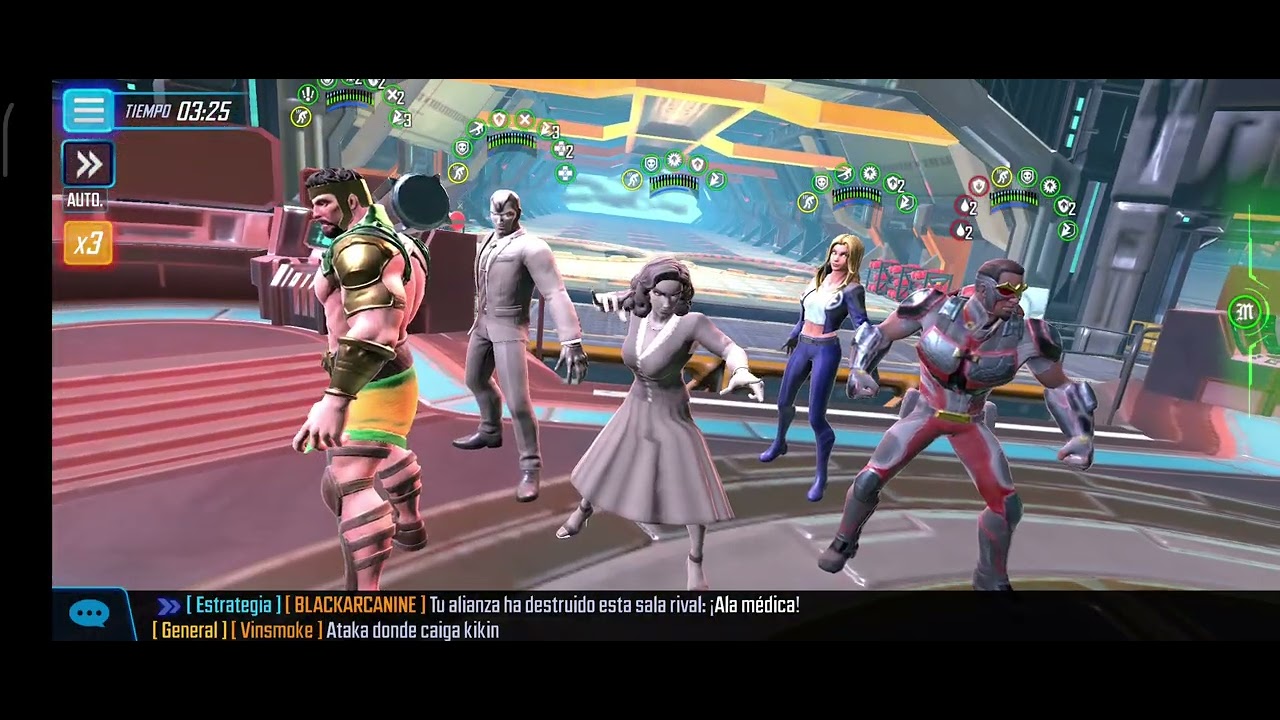 MSF War Counter. Mighty Avengers vs New Avengers+Mephisto y Nightstalkers vs Impossible X-Men