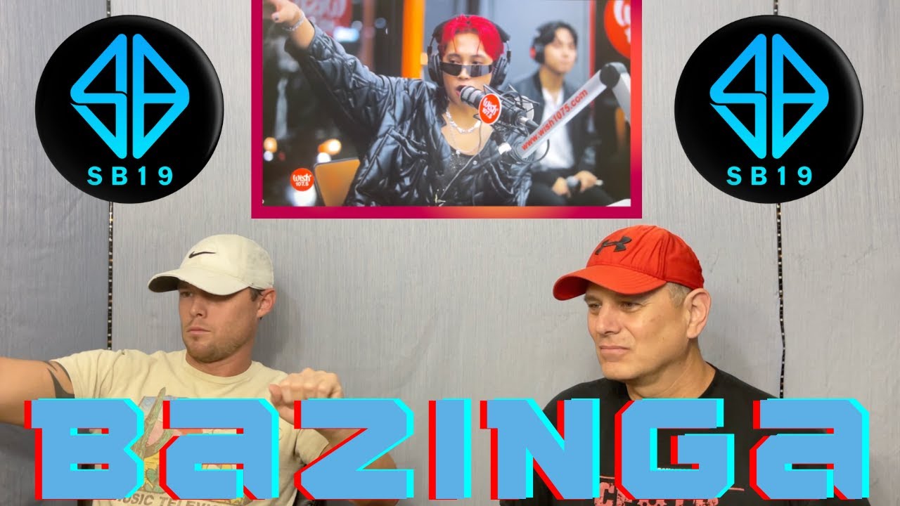 Two ROCK Fans REACT to BAZINGA by SB19  on the wish 107.5 Bus