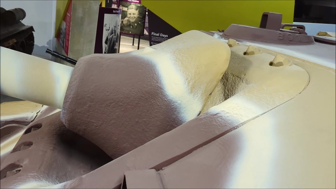 Jagdpanther G2, close up at The Tank Museum, Bovington