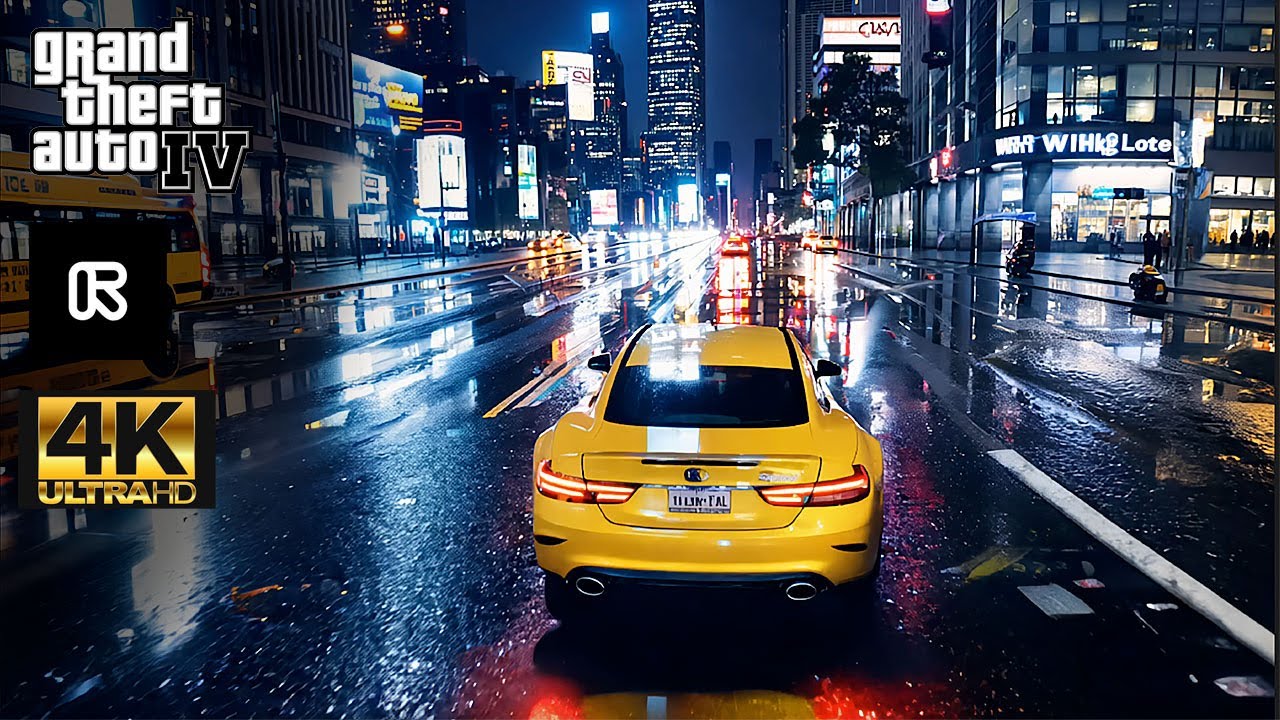 GTA 4 - Reimagined by Runway Gen 3 in 4K