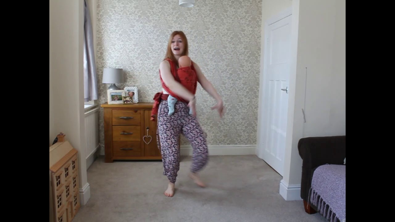 Send me on my way - Postnatal dance exercise workout, slinging baby with Karen Ellis
