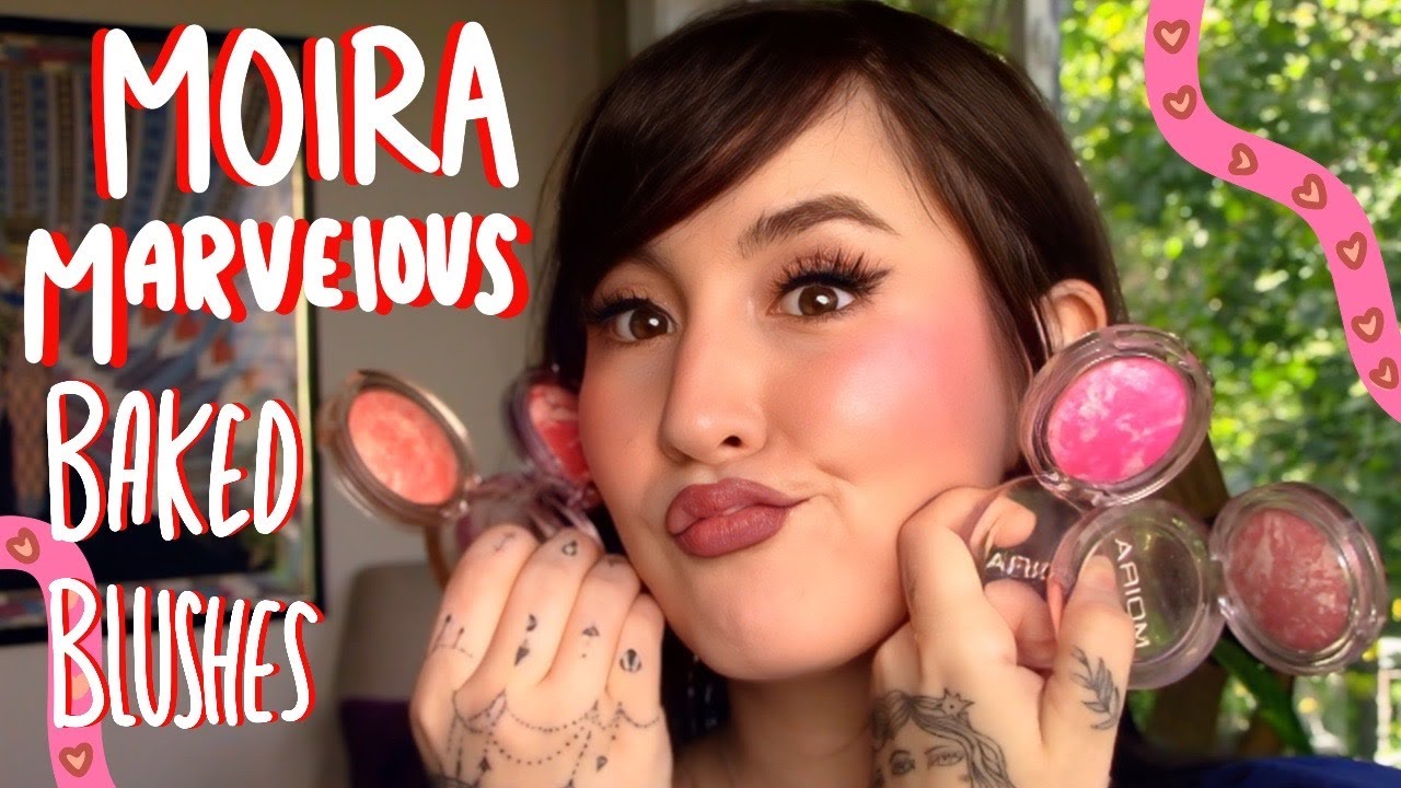 MOIRA MARVELOUS BAKED BLUSHES| KOSAS BLUSH IS LIFE DUPES?| TOO MUCH BLUSH CLUB