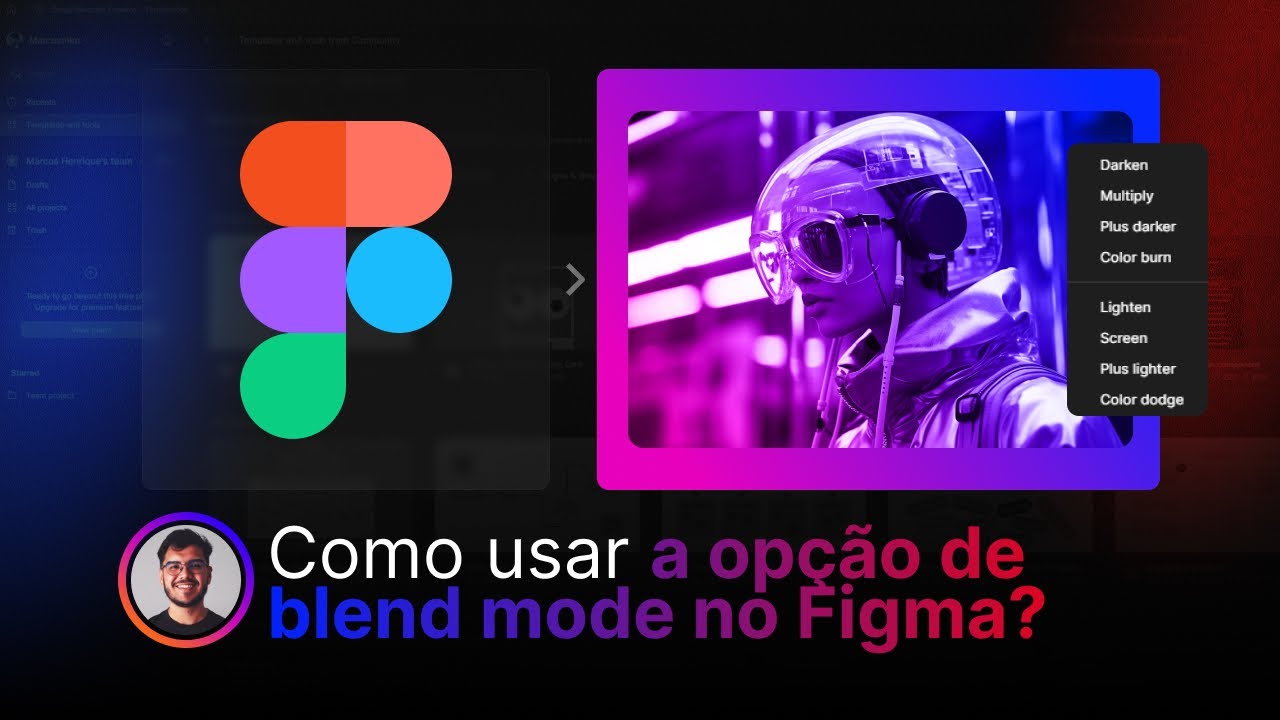 Como USAR o Blend Mode no Figma + Dica top | Figma Direto ao Ponto