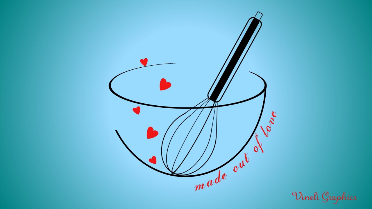 pastry company logo (whisk and bowl)