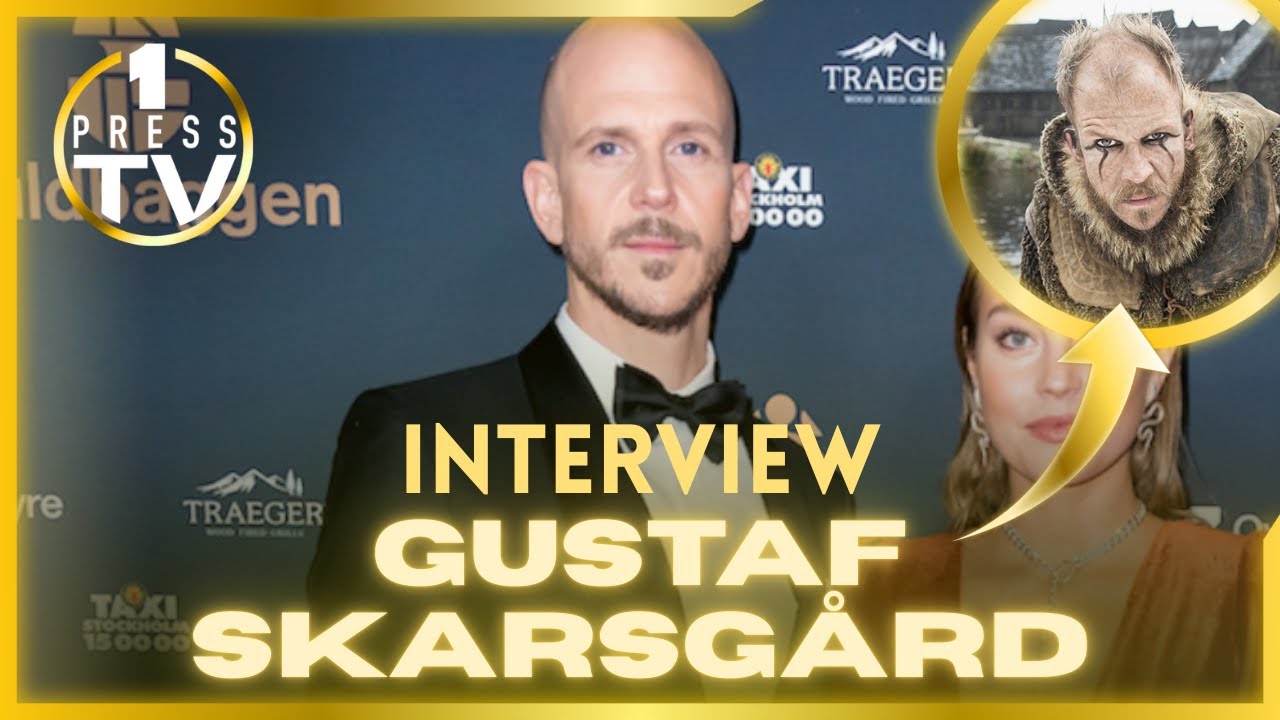 Exclusive Interview with Gustaf Skarsgård at the Guldbaggegalan Swedish Film Awards (ENG)!