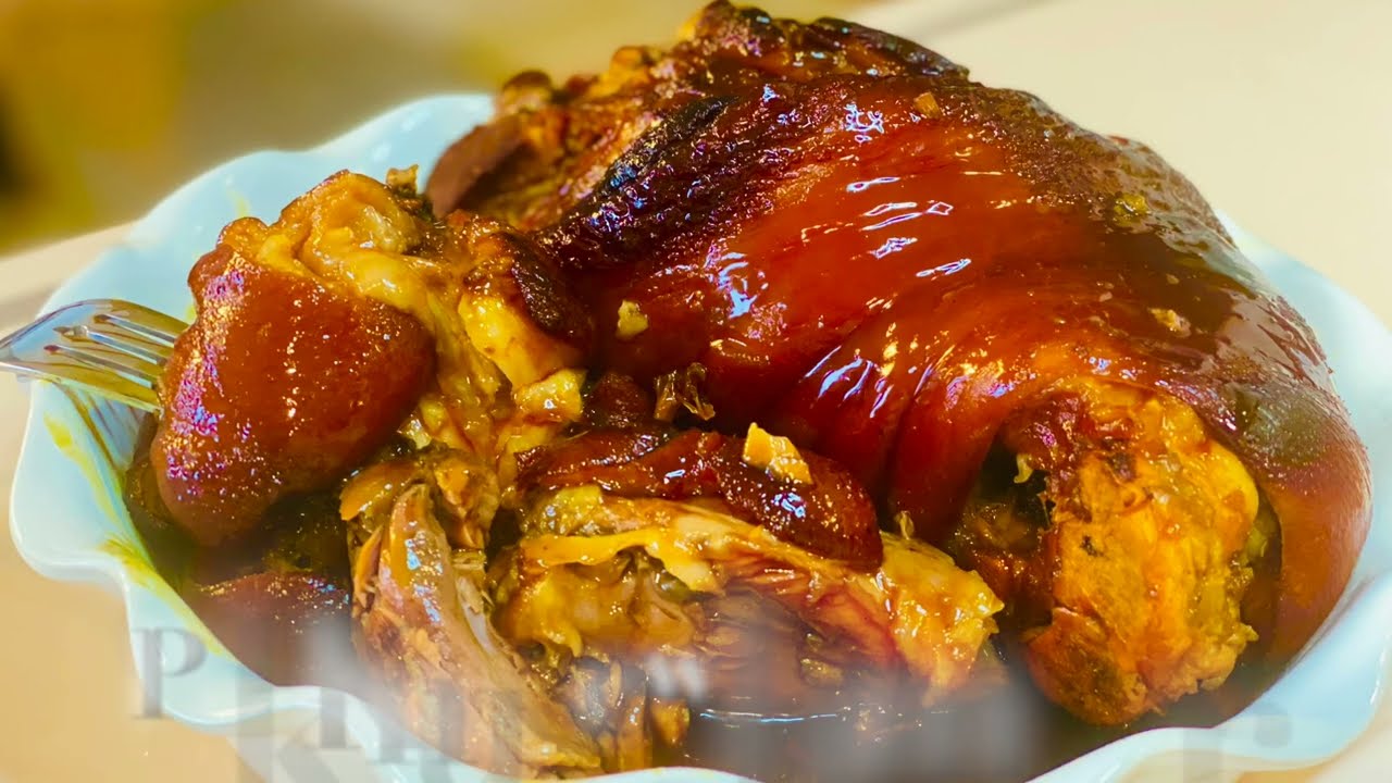 【CC】Slow Cooker Stewed pork knuckle with lump sugar