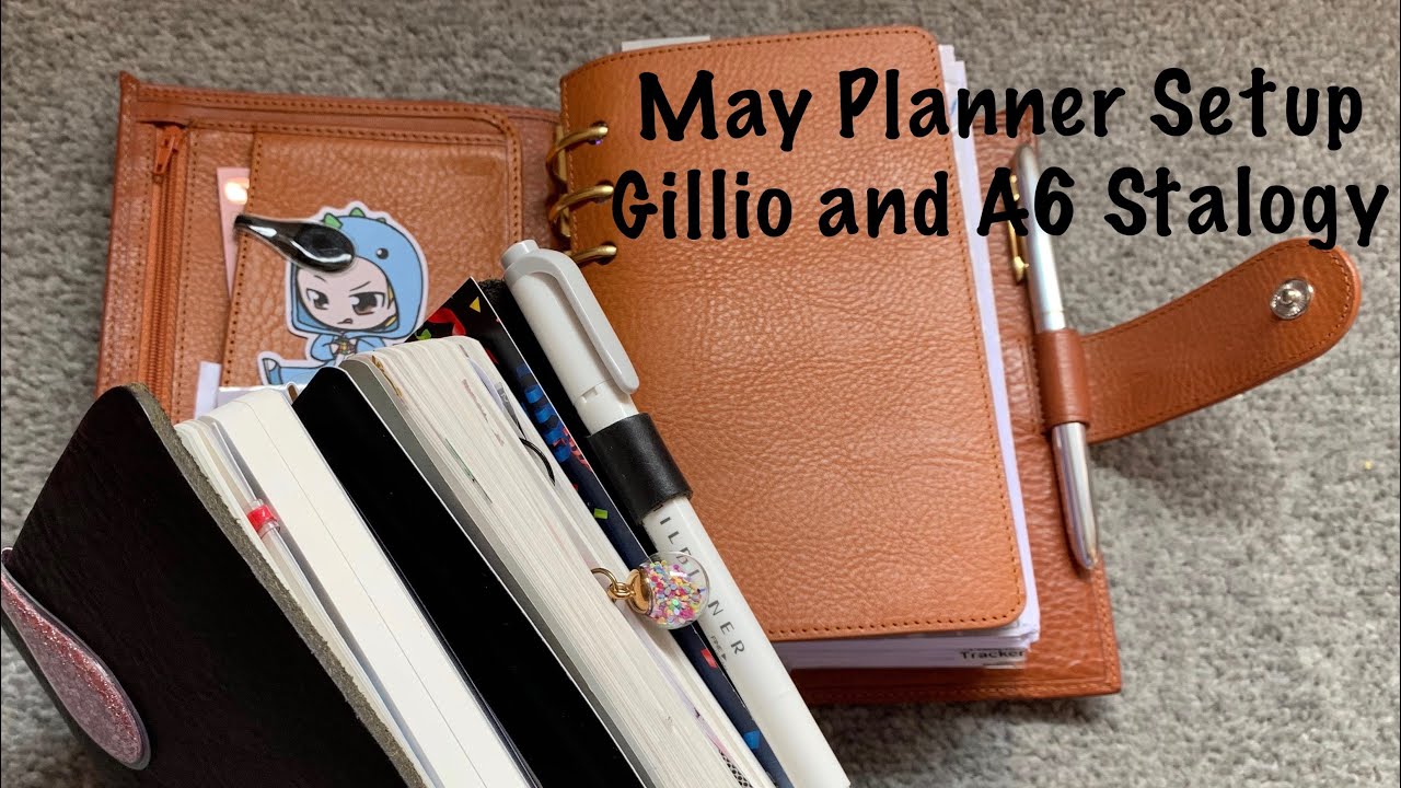 May Planner Setup In my Gillio and A6 Stalogy // Pink Planner Girl