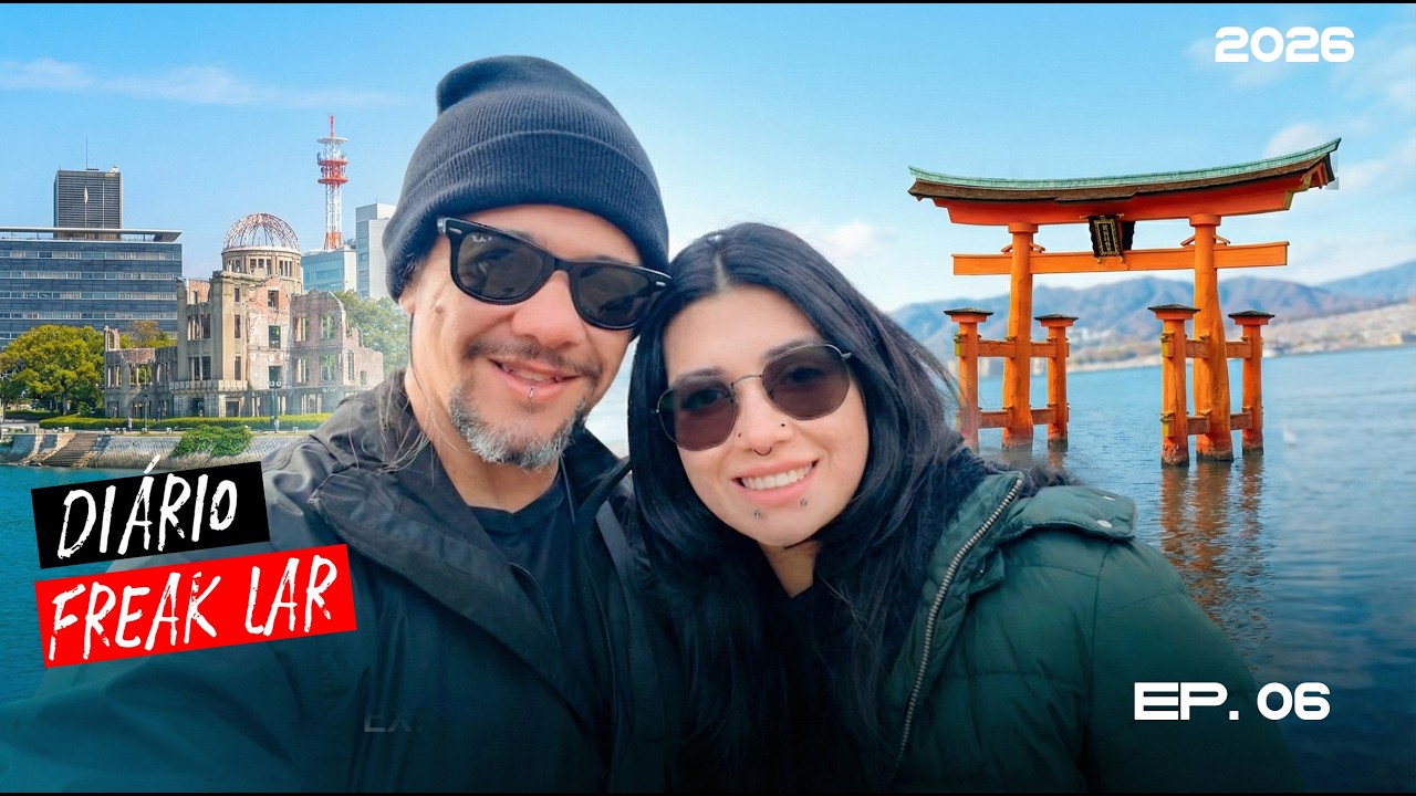 VISITAMOS HIROSHIMA E O TORI FLUTUANTE