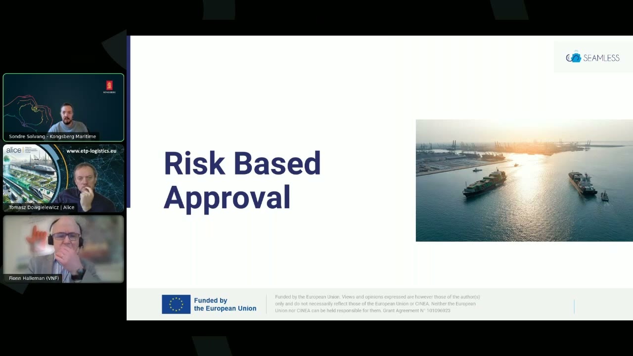 Regulatory Development & Risk Based Approbal  Sondre Solvanng KONGSBERG 220226